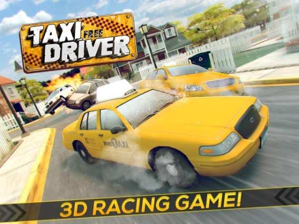 Free Taxi Driver Racing Game screenshot 8