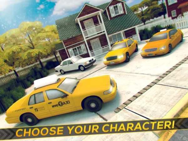 Free Taxi Driver Racing Game screenshot 5