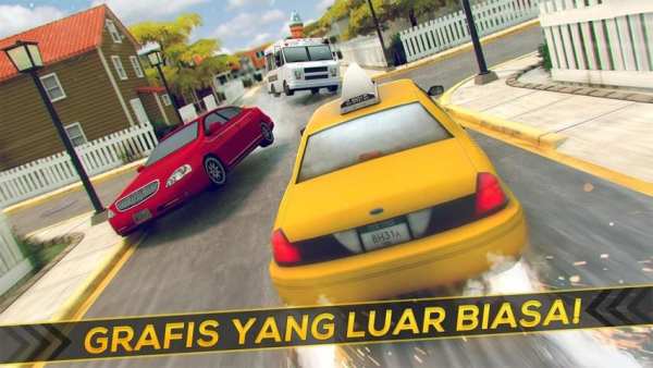 Taxi Kota Balap Game screenshot 2