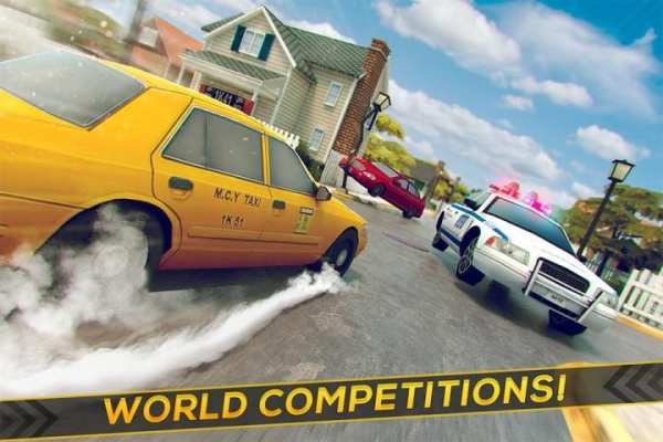 Free Taxi Driver Racing Game screenshot 11