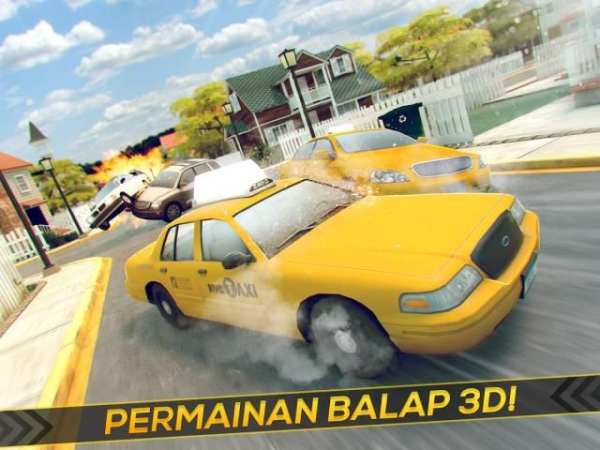 Taxi Kota Balap Game screenshot 8