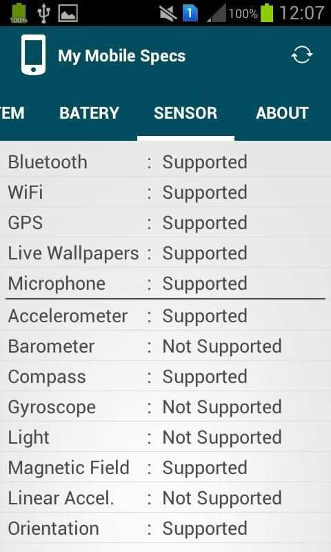 My Mobile Spec स्क्रीनशॉट 1