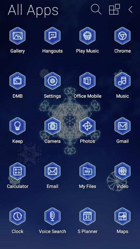Snowflake Atom Theme скриншот 5