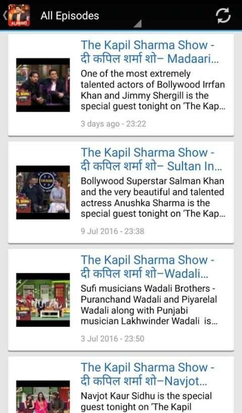 Kapil Sharma Show All Episodes screenshot 3