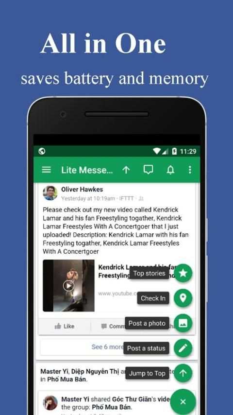 Mini Messenger- Lite Messenger screenshot 8