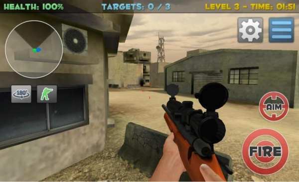 Sniper Commando Assassin 3D скриншот 5