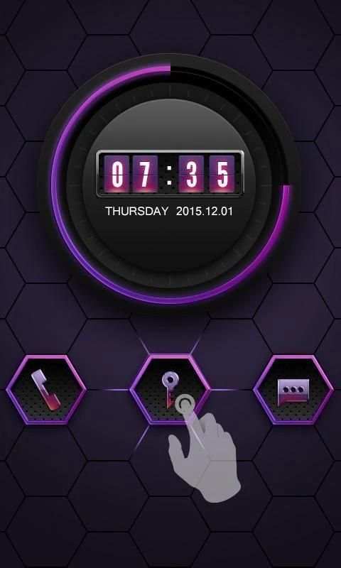 (FREE) New Hexagon GO Locker 2 تصوير الشاشة