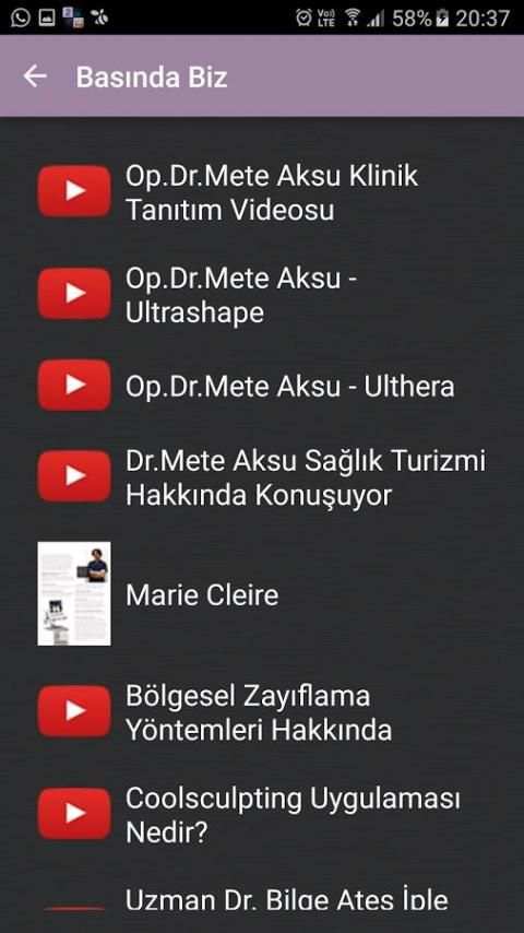 Mete Aksu Kliniği screenshot 2
