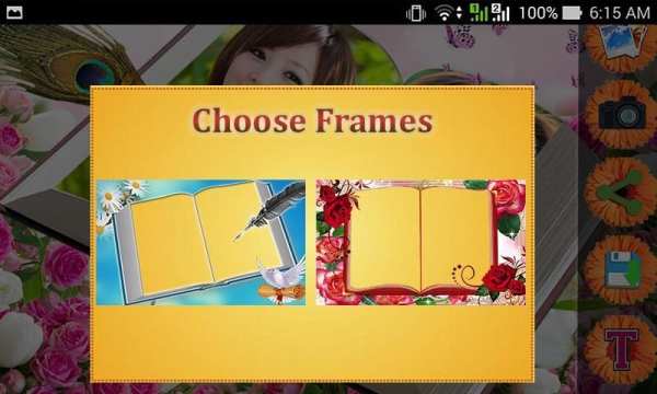 Dual Books photo frames скриншот 1