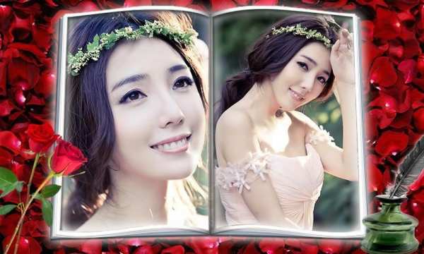 Dual Books photo frames скриншот 2