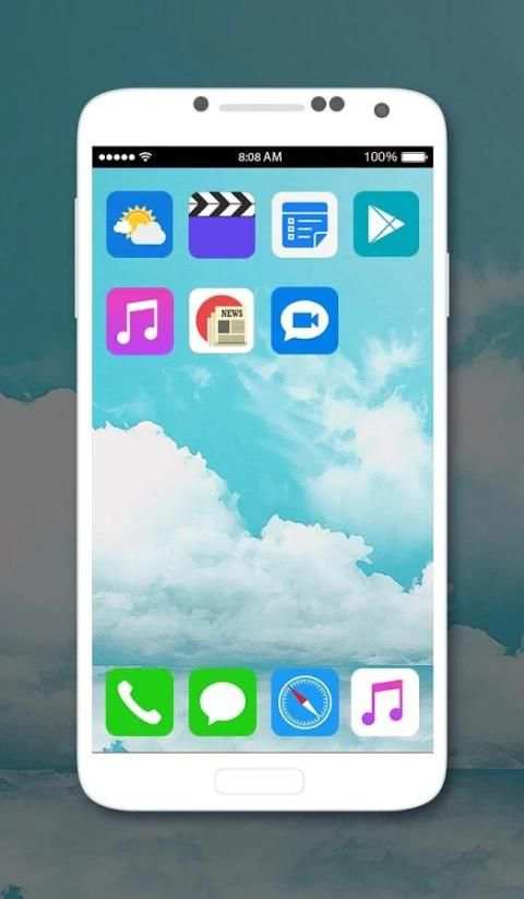 OS 7 Launcher style Iphone screenshot 4