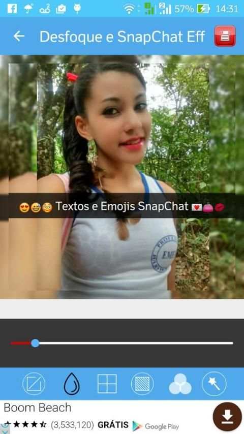 Editor De Foto Efeito Snapchat скриншот 2