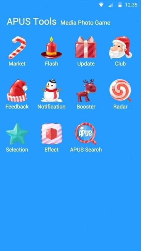 I love Christmas APUS theme screenshot 1