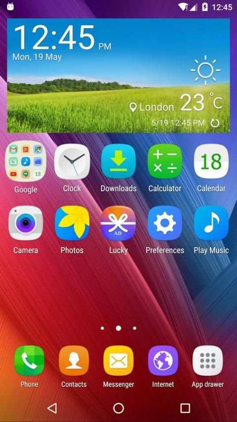 S7 Galaxy Launcher screenshot 4