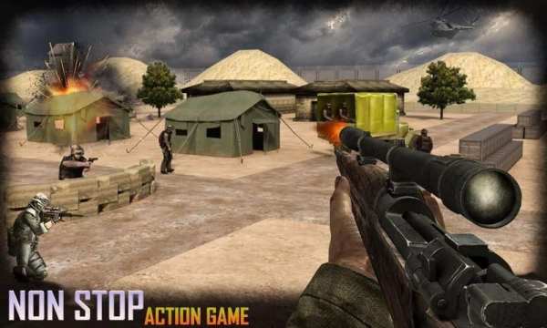 Lone Sniper Army Shooter screenshot 15
