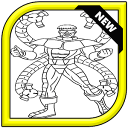 How To Draw Super Heroes 3D иконка