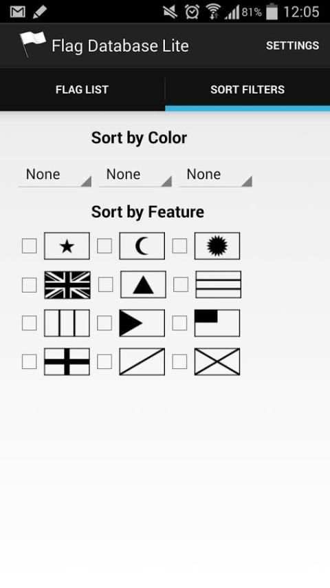 World Flag Database स्क्रीनशॉट 4