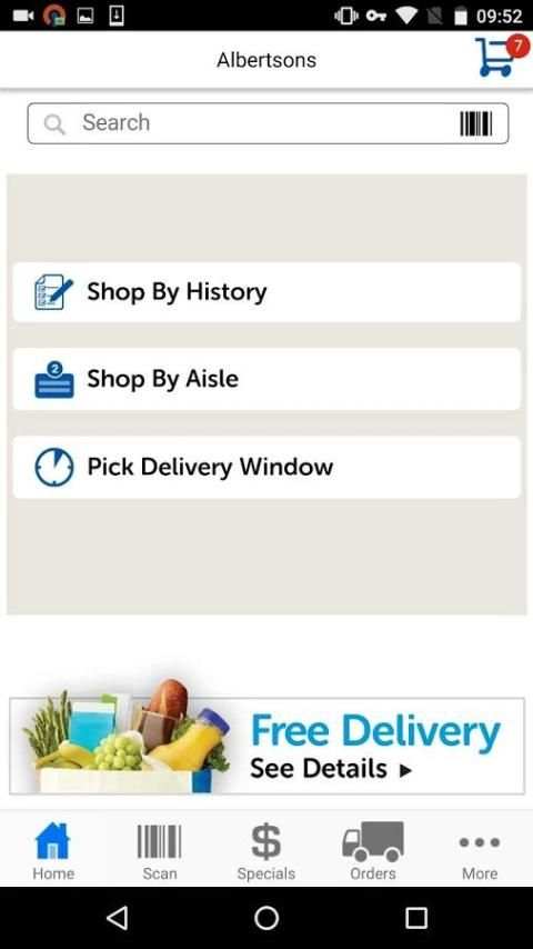 Alberstons Delivery स्क्रीनशॉट 1
