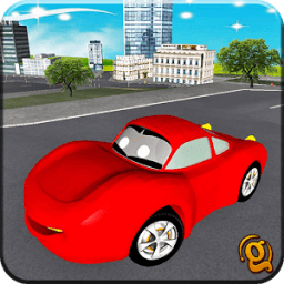 Crazy Kids Car Driving أيقونة