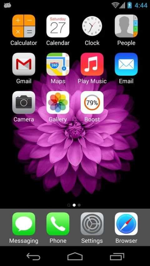 iOS9 लांचर स्क्रीनशॉट 5