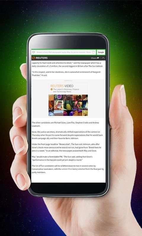 Speed Browser 4G screenshot 1