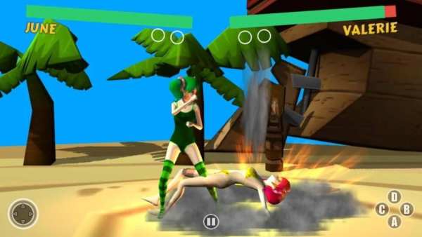 Bikini Girl Fighting Game स्क्रीनशॉट 2