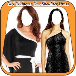 Girl Clubwear OneShoulder Suit