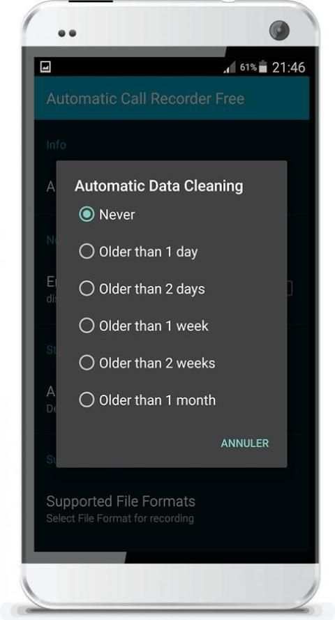 Automatic Call Recorder Free स्क्रीनशॉट 1