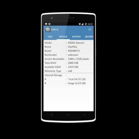 CPU-X स्क्रीनशॉट 5