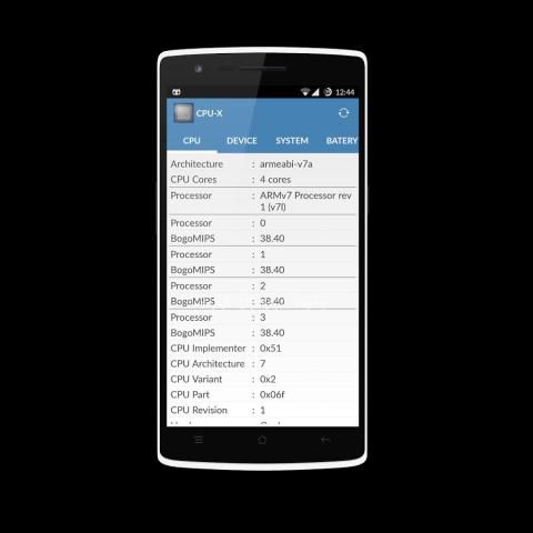 CPU-X 6 تصوير الشاشة