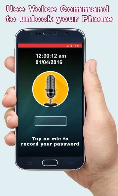 Voice Lock Screen Smart скриншот 5