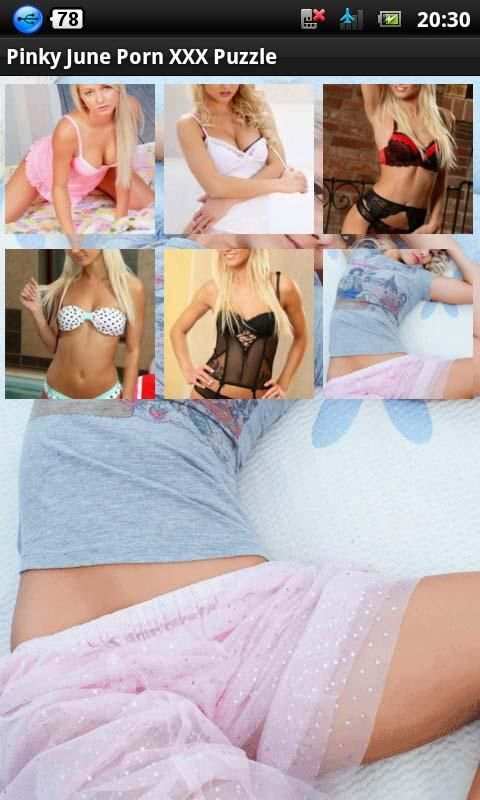 Pinky June Porn XXX Puzzle screenshot 1