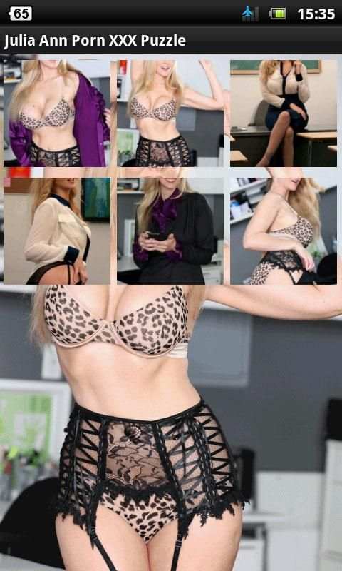 Julia Ann Porn XXX Puzzle screenshot 1