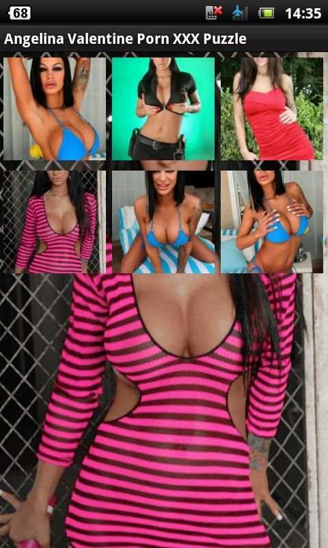 Angelina Valentine Porn Puzzle screenshot 2