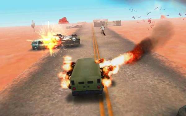 Highway Zombies Clash скриншот 2
