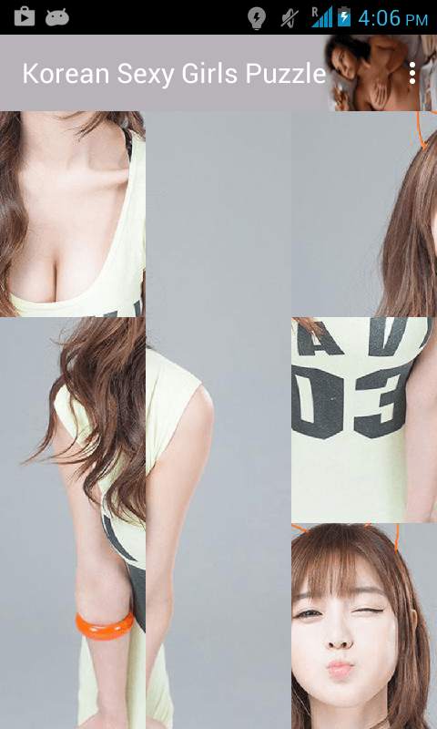 Korean Sexy Girls HD Puzzle screenshot 3