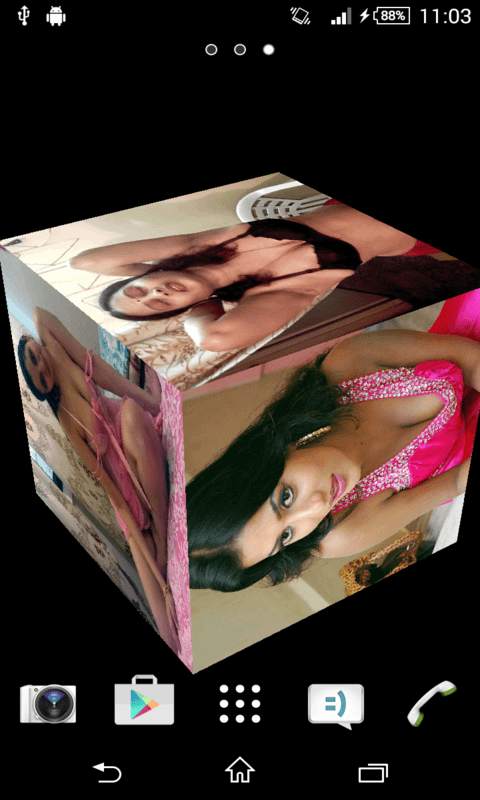 Indian Aunty Live Wallpaper screenshot 2