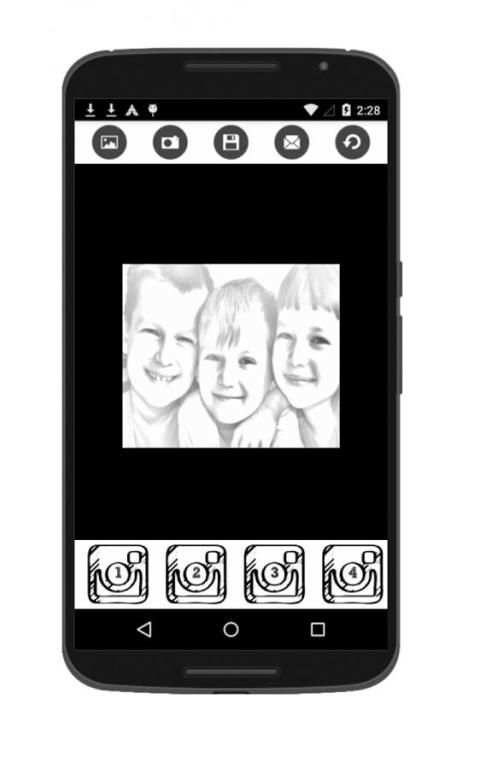 Photo Studio : Pencil Sketch скриншот 3