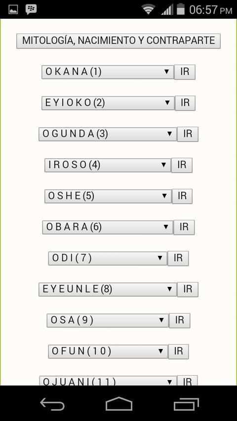 Signos de Diloggun screenshot 3