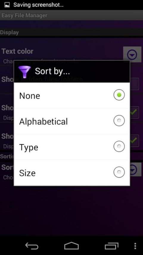 Easy File Manager 2 تصوير الشاشة