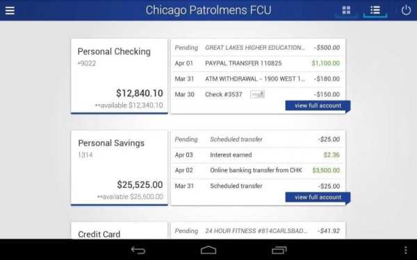 Chicago Patrolmen's FCU 5 تصوير الشاشة