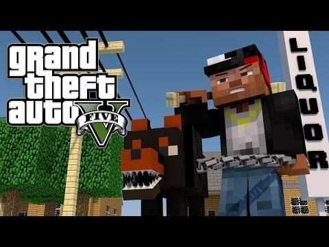 Minecraft карта ГТА screenshot 1