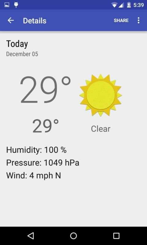 Daily Weather screenshot 3