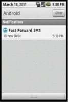 Fast Forward SMS скриншот 1