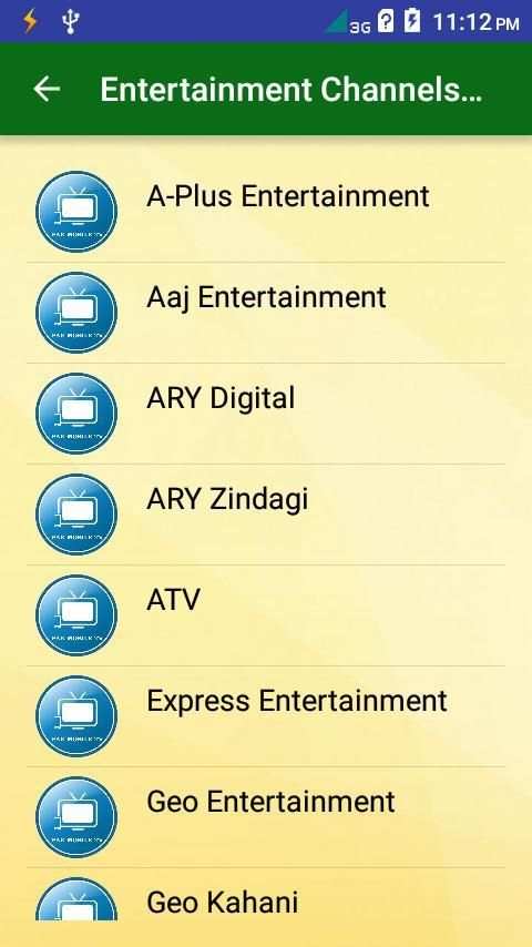 Pakistan Mobile TV HD स्क्रीनशॉट 1