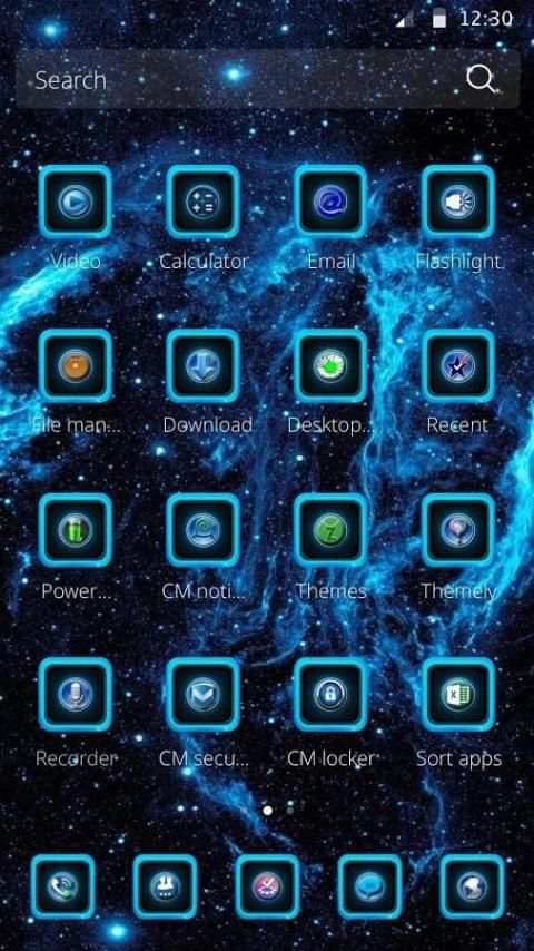 Ghost ruang tema screenshot 3