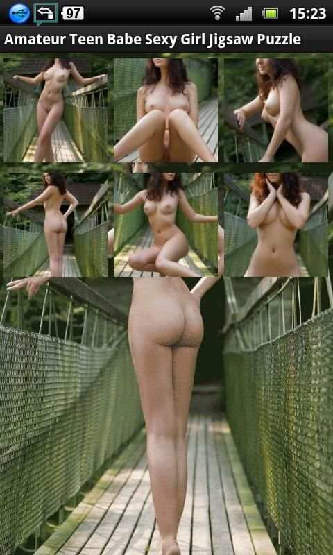 Amateur Teen Babe Sexy Puzzle screenshot 1