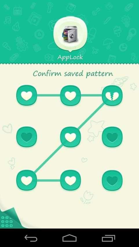 AppLock Theme Green скриншот 4