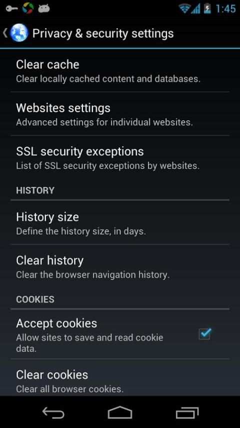 Browser & Web Explorer screenshot 1