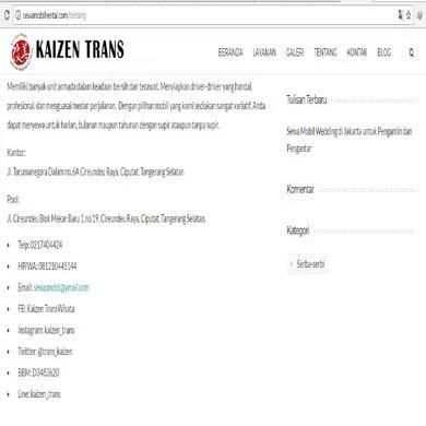 .Kaizen Trans Indonesia. screenshot 3